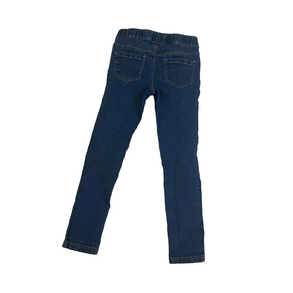 Girl's Gymboree Pull On Jeans sz 5 Elastic Waist Jeans